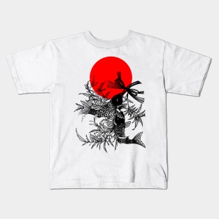 Japanese Koi Fish Kids T-Shirt